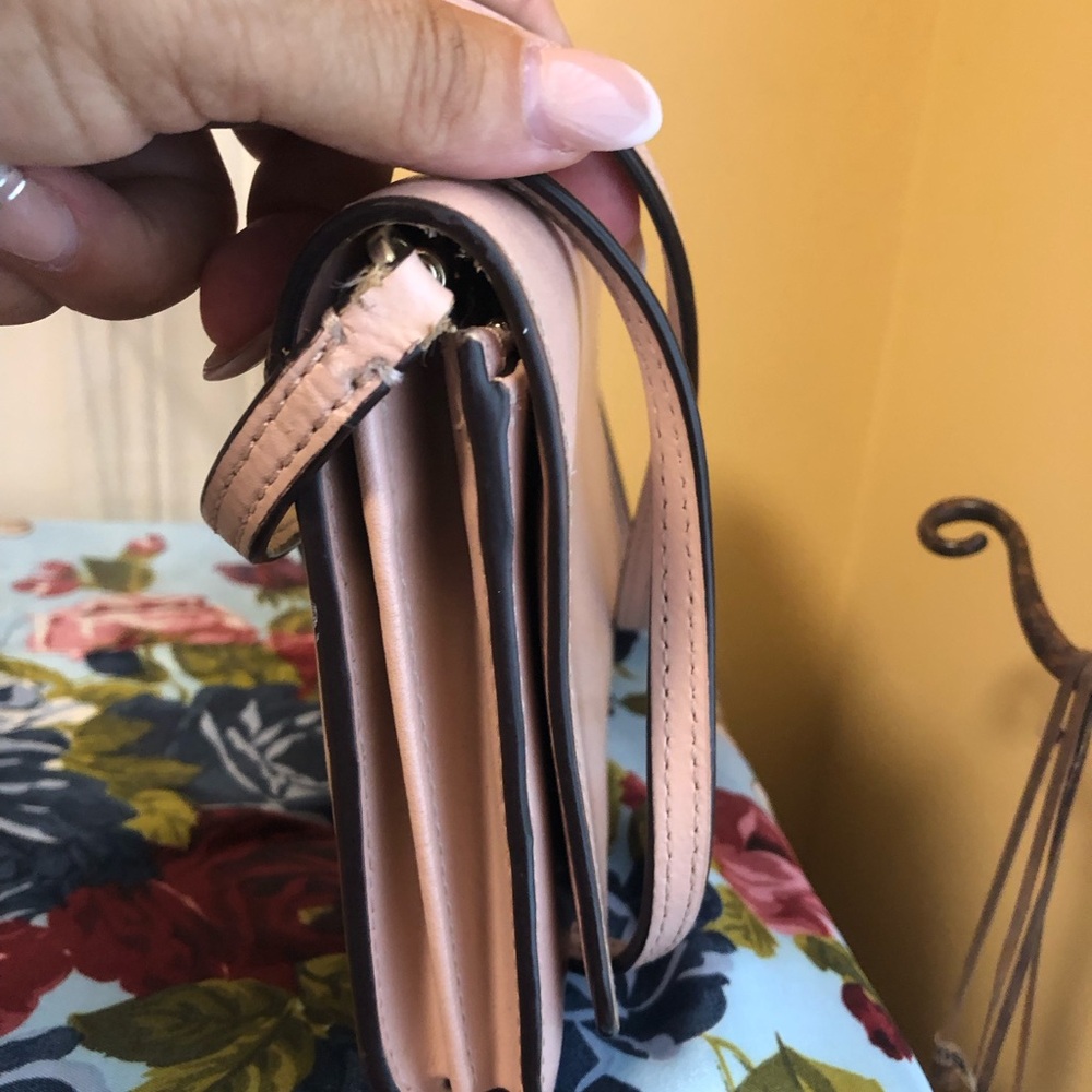 kate spade Blush Pink Leather Crossbody wallet bag - Picture 11 of 14